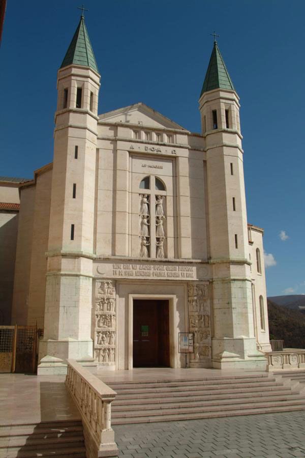 The Basilica of Saint Rita in Cascia, Italy